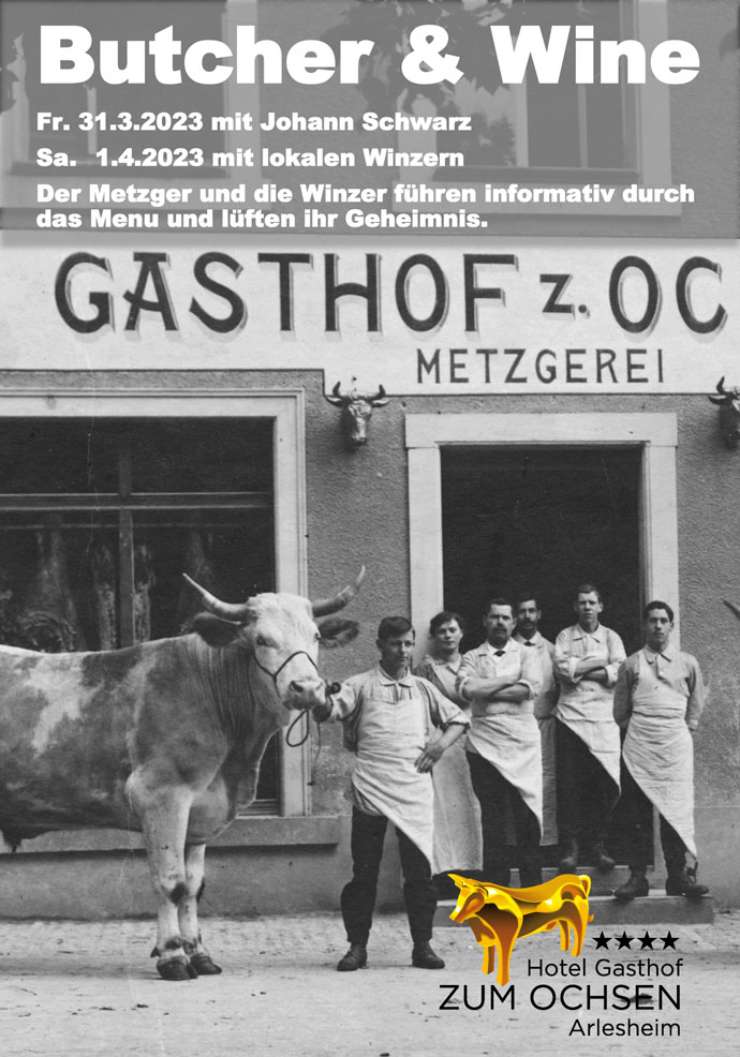 Butcher & Wine – Jenzers Fleischwerkstatt mit den besten Weinen lokaler Winzer