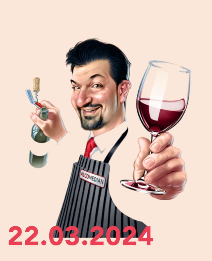 Wein-Ologie – Lachen mit Weinen am 22. März 2024