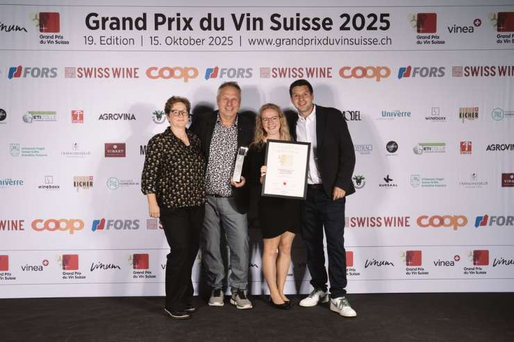 2. Platz Grand Prix du Vin Suisse