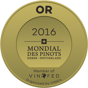 Mondial des Pinots 2016 Gold